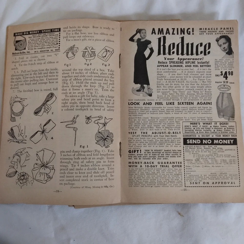 Vintage The Workbasket Magazine 1951 Patterns Recipes Ephemera Craft Crafting